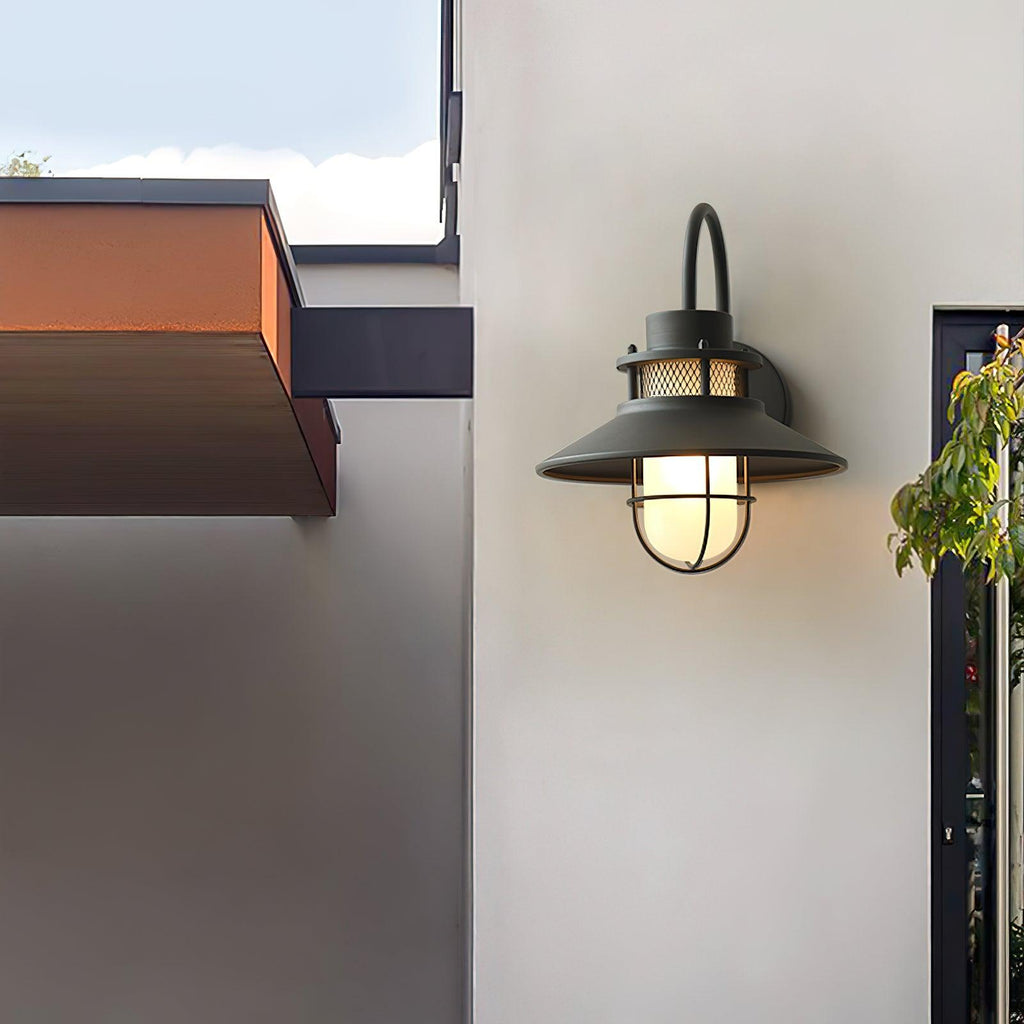 Felix Industrial Outdoor Wall Lamp