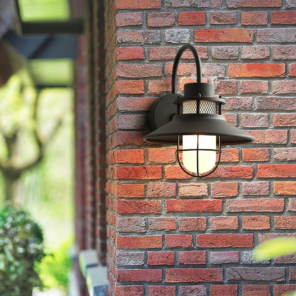 Felix Industrial Outdoor Wall Lamp