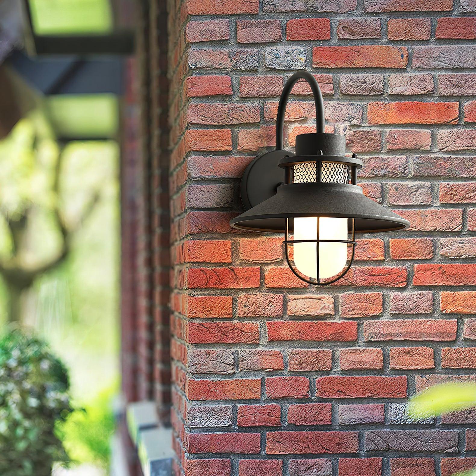 Felix Industrial Outdoor Wall Lamp