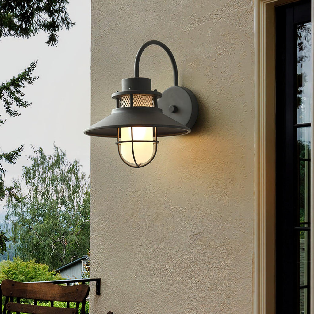 Felix Industrial Outdoor Wall Lamp