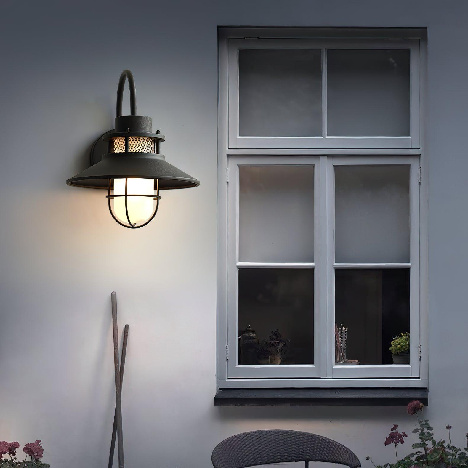 Felix Industrial Outdoor Wall Lamp