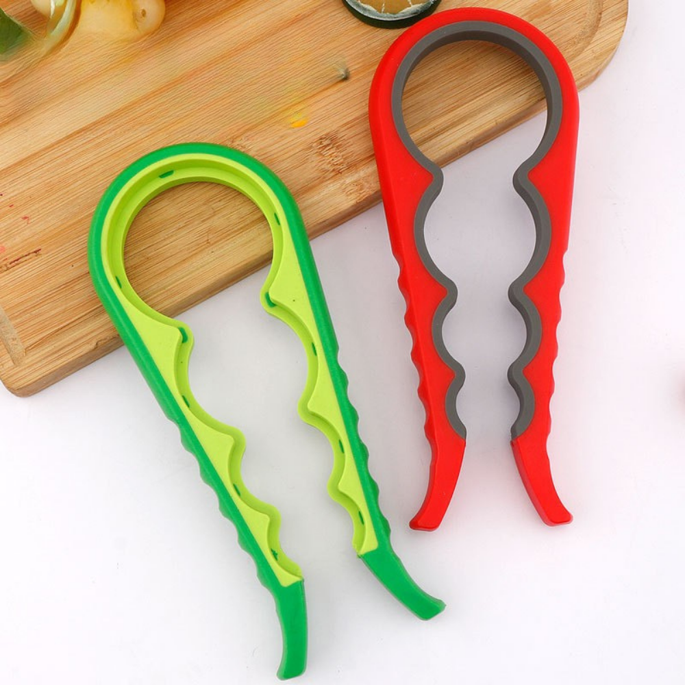 Multi Function Rubber Grip Jar Opener