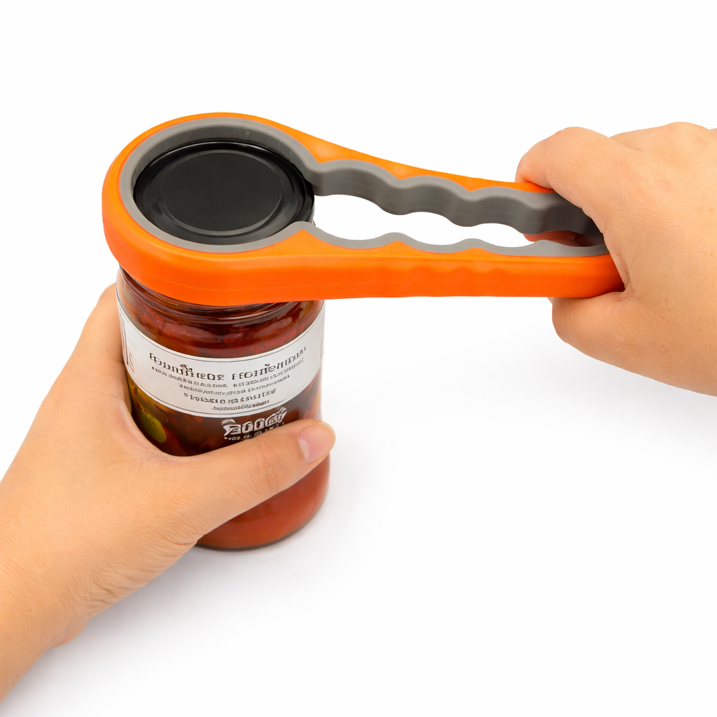 Multi Function Rubber Grip Jar Opener