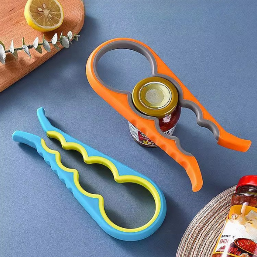 Multi Function Rubber Grip Jar Opener