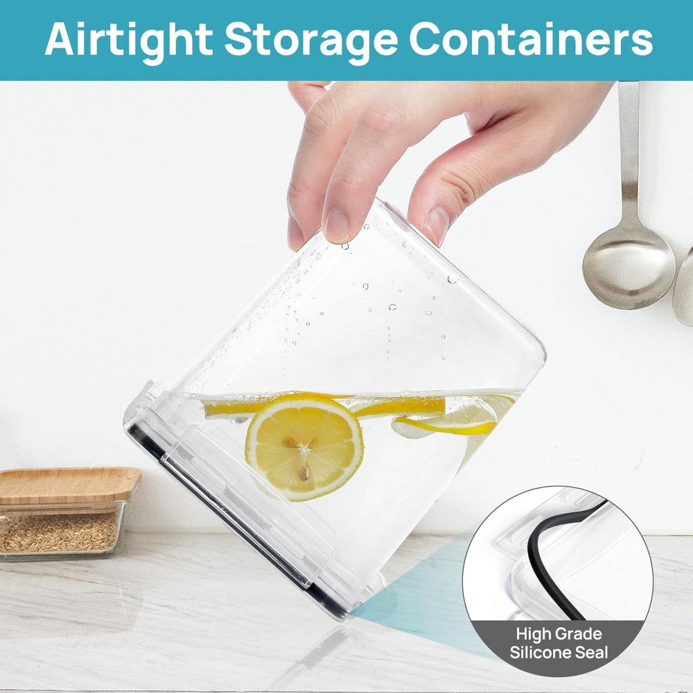 Clear Airtight Stackable Container Set
