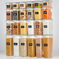 Clear Airtight Stackable Container Set