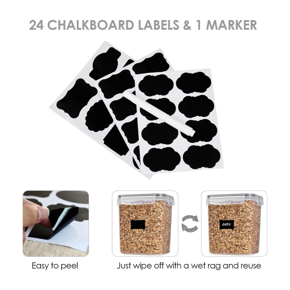 Clear Airtight Stackable Container Set