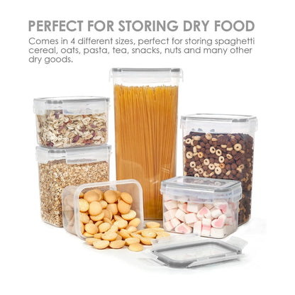 Clear Airtight Stackable Container Set