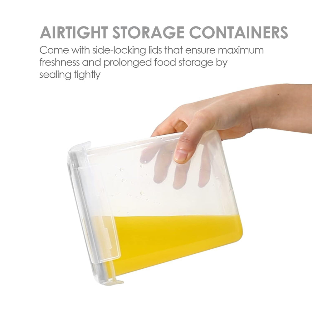 Clear Airtight Stackable Container Set