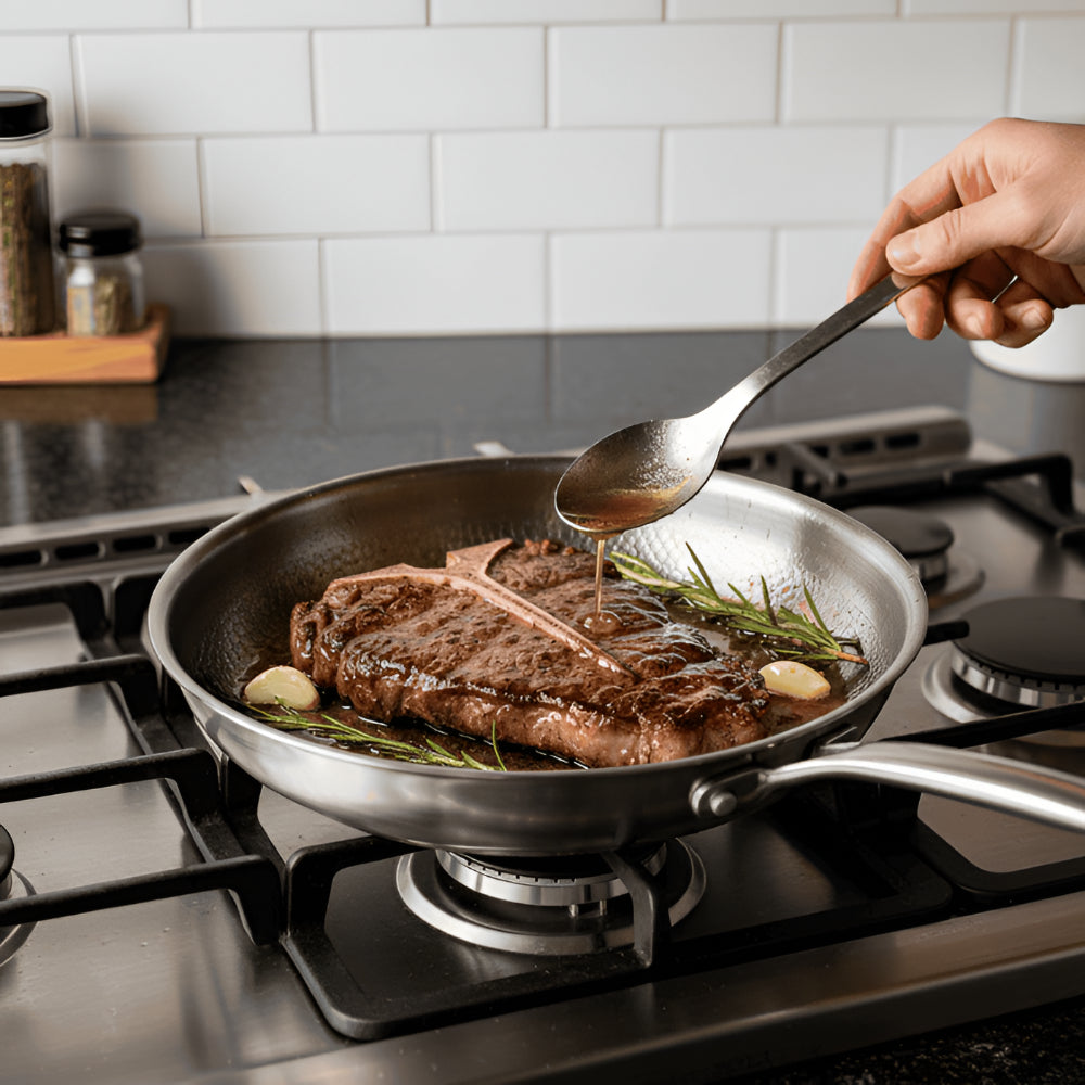 Titanium High Heat Frying Skillet