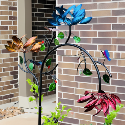 Butterfly Garden Wind Spinner Chime