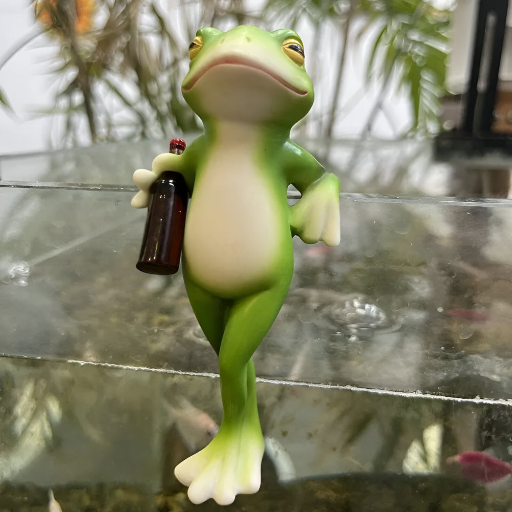 Frog Plant Pot Hanging Garden Ornament