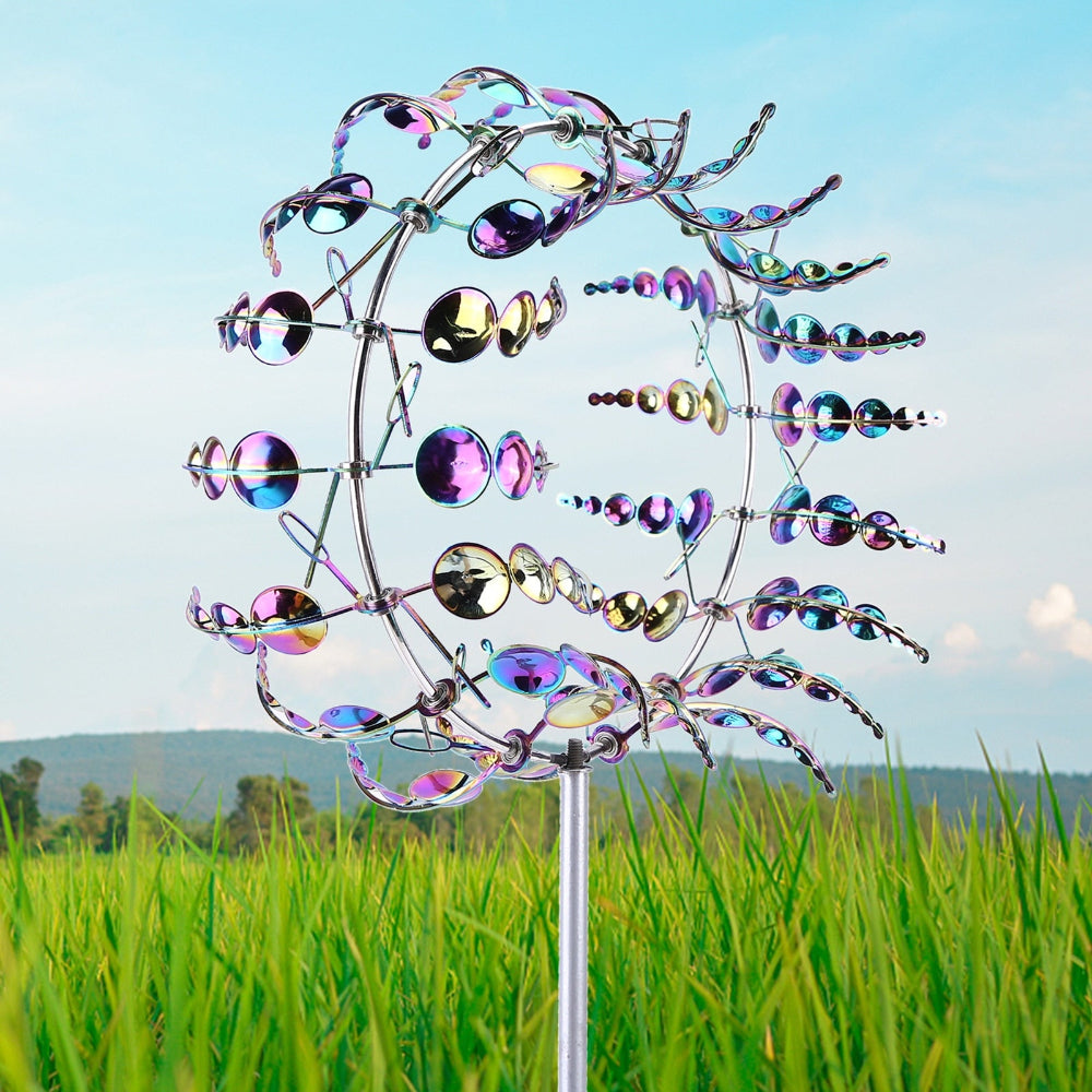 Metal Wind Spinner Garden Lawn Decor