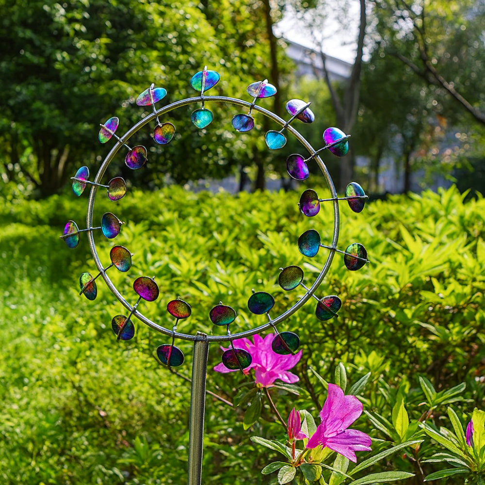 Metal Wind Spinner Garden Lawn Decor