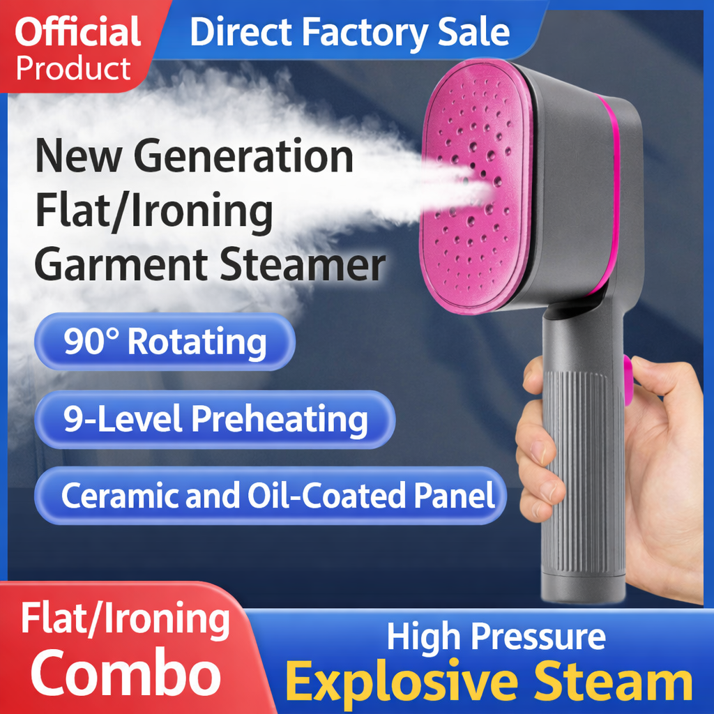 Handheld Travel Fabric Care Steamer
