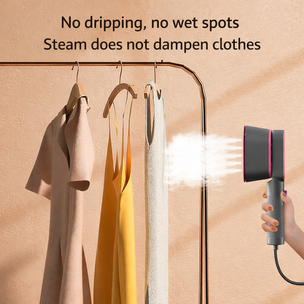 Handheld Travel Fabric Care Steamer