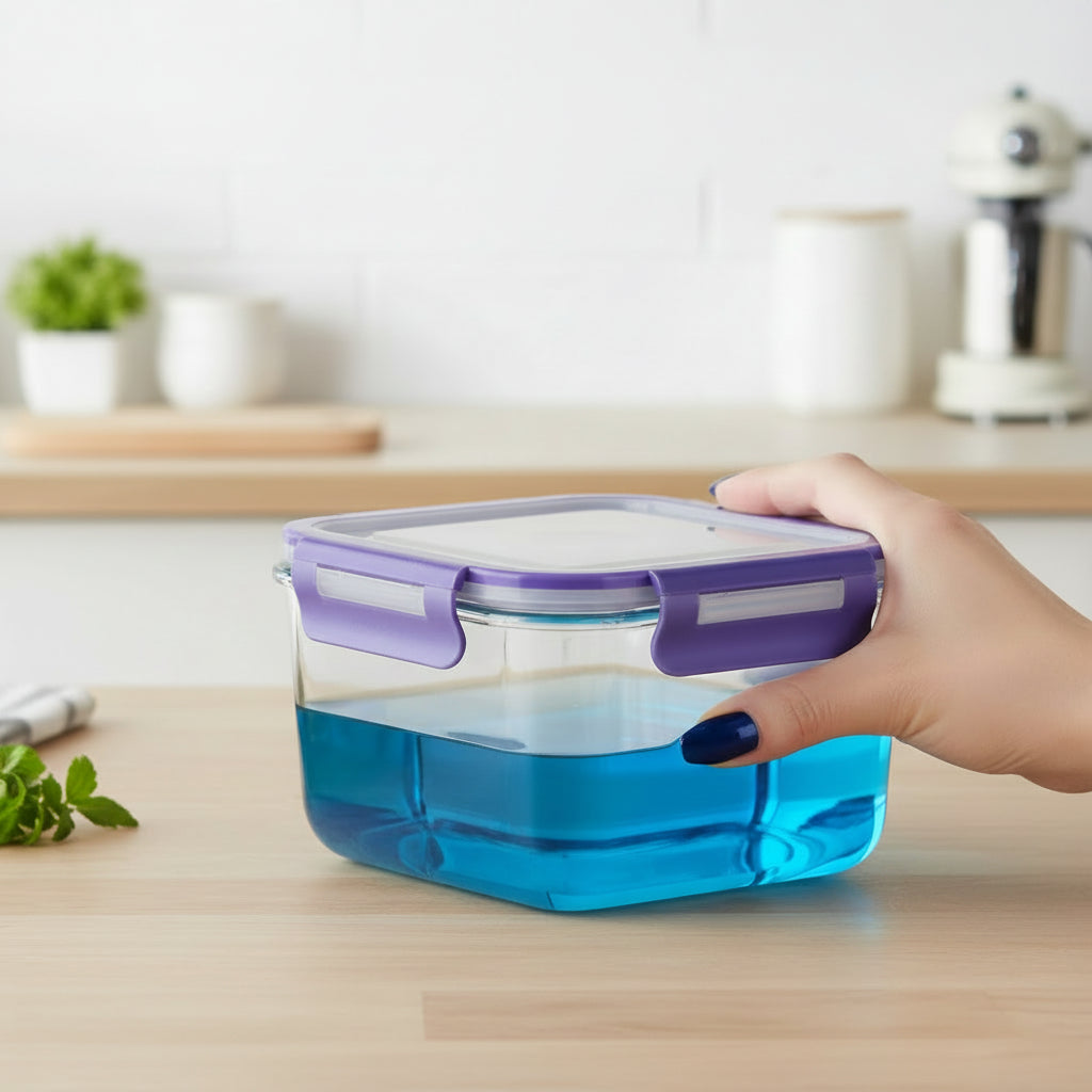 Borosilicate Glass Meal Prep Container Set