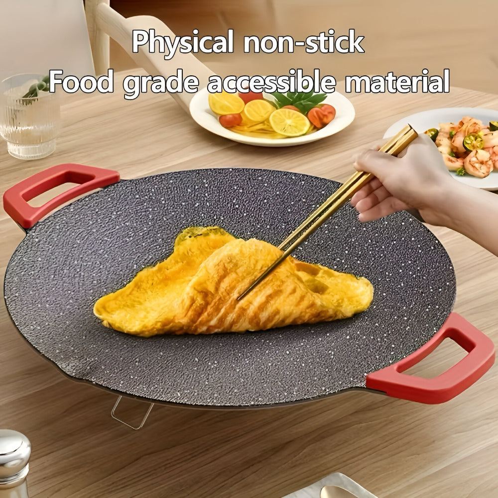 Cast Iron Smokeless Indoor Grill Pan
