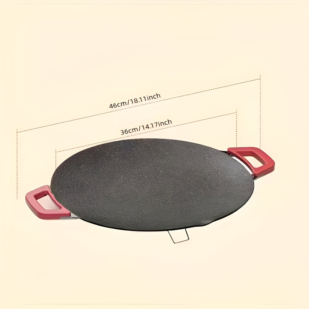 Cast Iron Smokeless Indoor Grill Pan