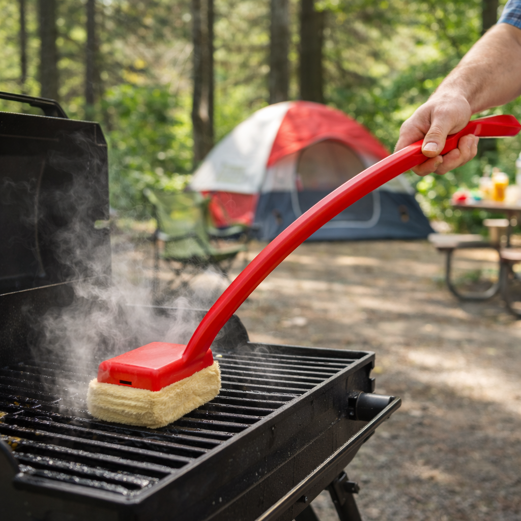 Bristle Free Steam Grill Cleaning Brush