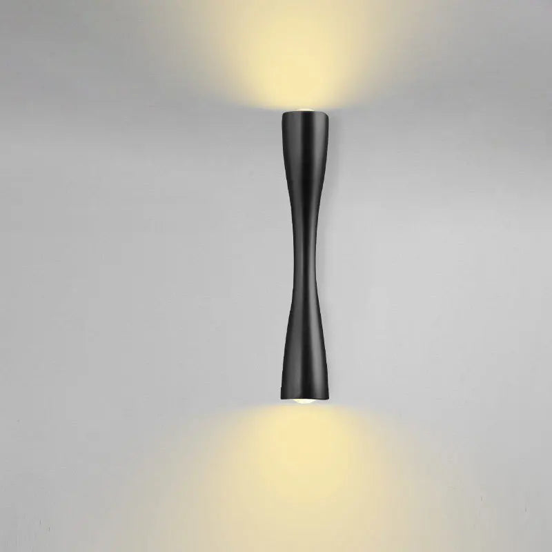 Gold Up & Down Wall Light