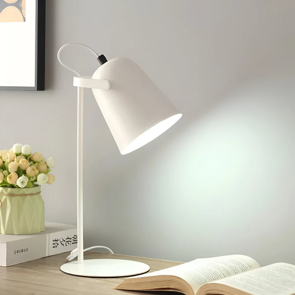 Rotating Metal Adjustable Table Lamp