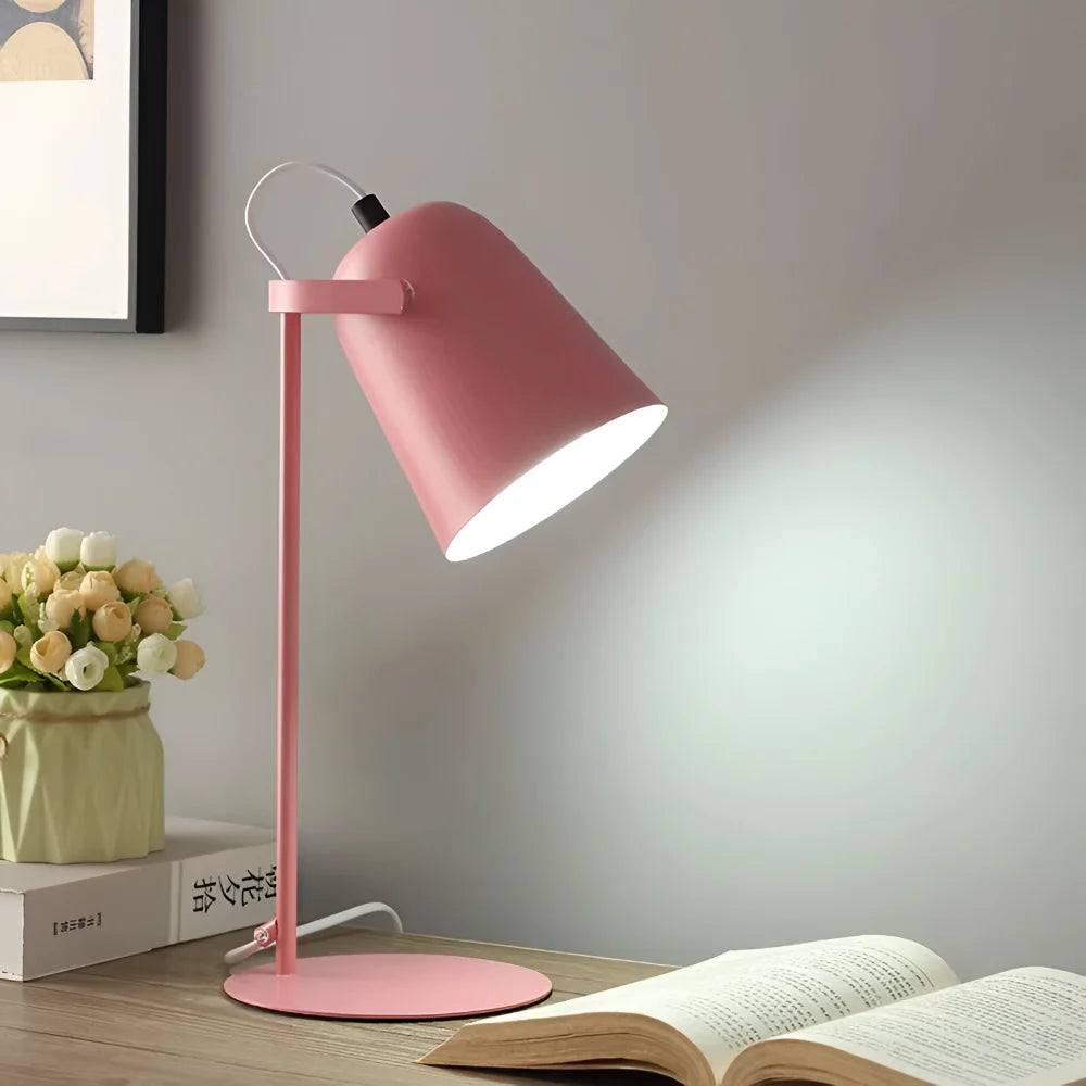 Rotating Metal Adjustable Table Lamp