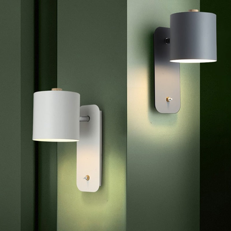 LED Wall Lamp with Integrated Switch