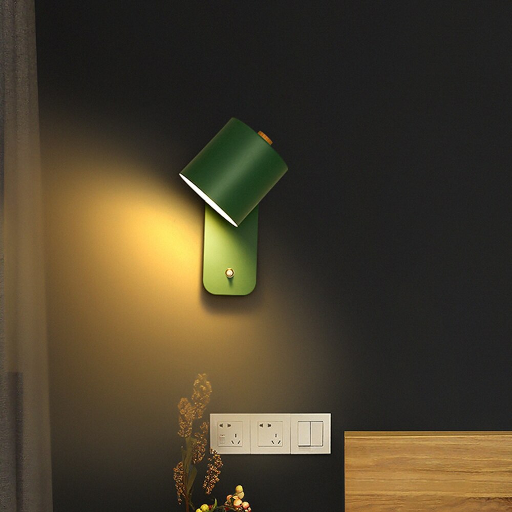 LED Wall Lamp with Integrated Switch