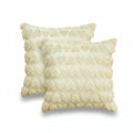 Pink Heart Pattern Cushion Covers