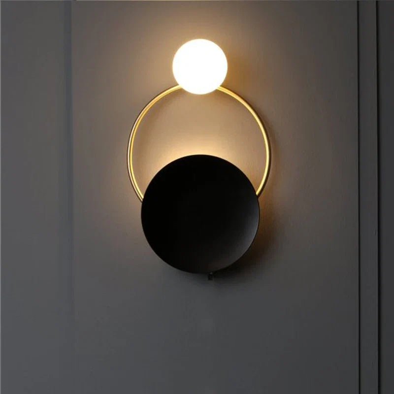 Spherical Glass Designer Wall Lamp