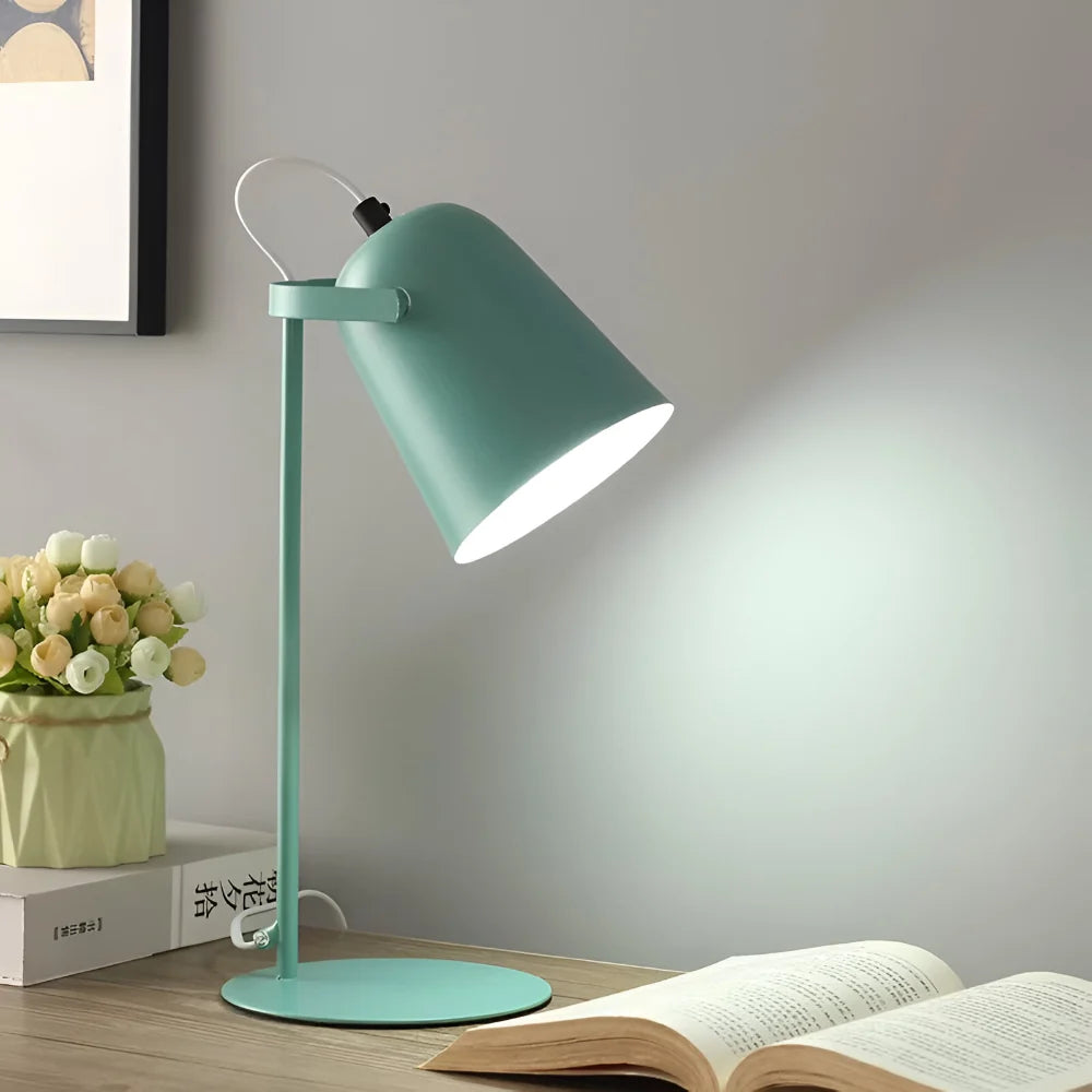 Rotating Metal Adjustable Table Lamp