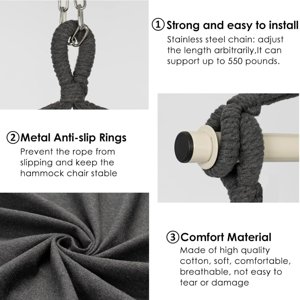 Hanging Hammock Swing Chair Seat