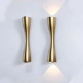 Gold Up & Down Wall Light