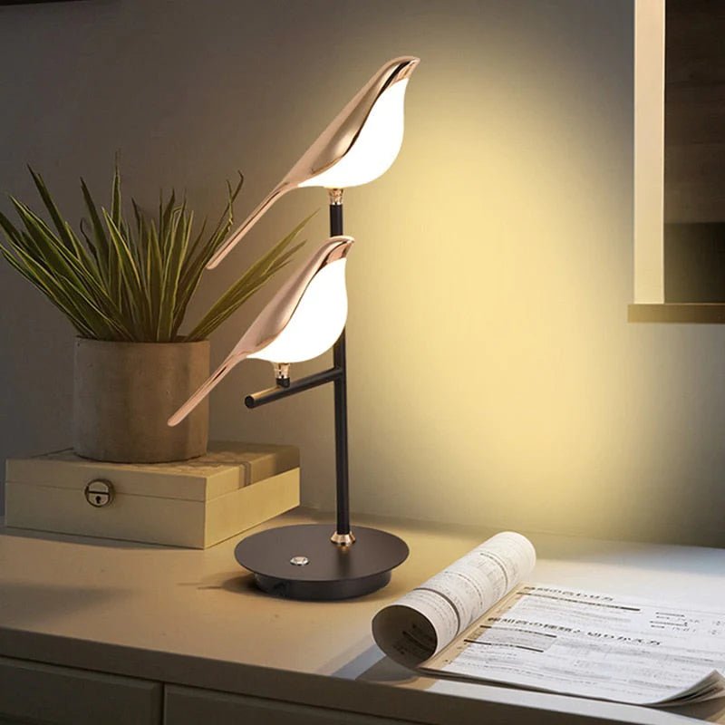 Golden Birdlight Wall Sconce