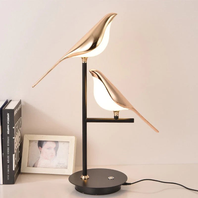 Golden Birdlight Wall Sconce