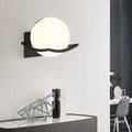 Makar European Glass Globe Sconce