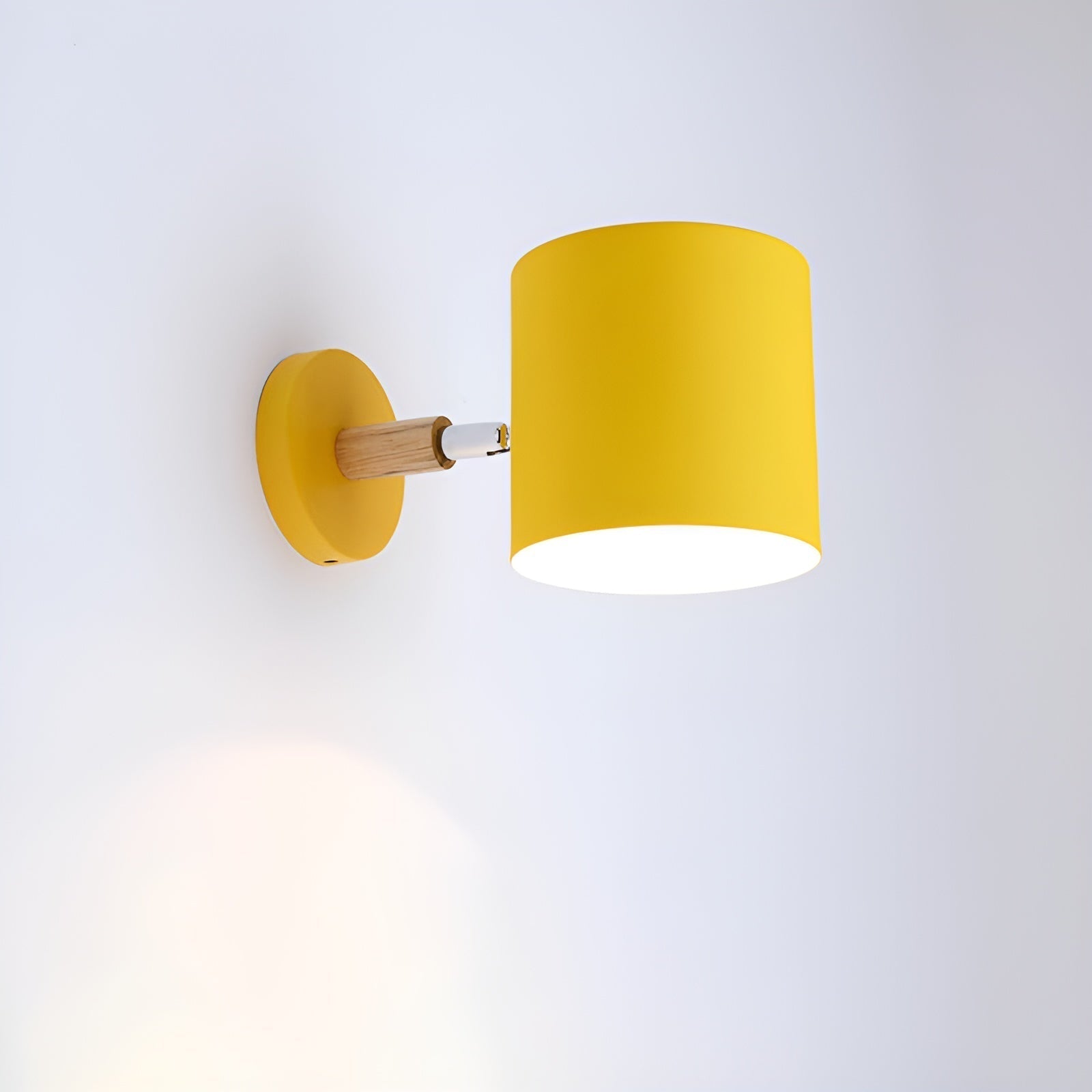 NordicGlow Pastel Adjustable Wall Lamp