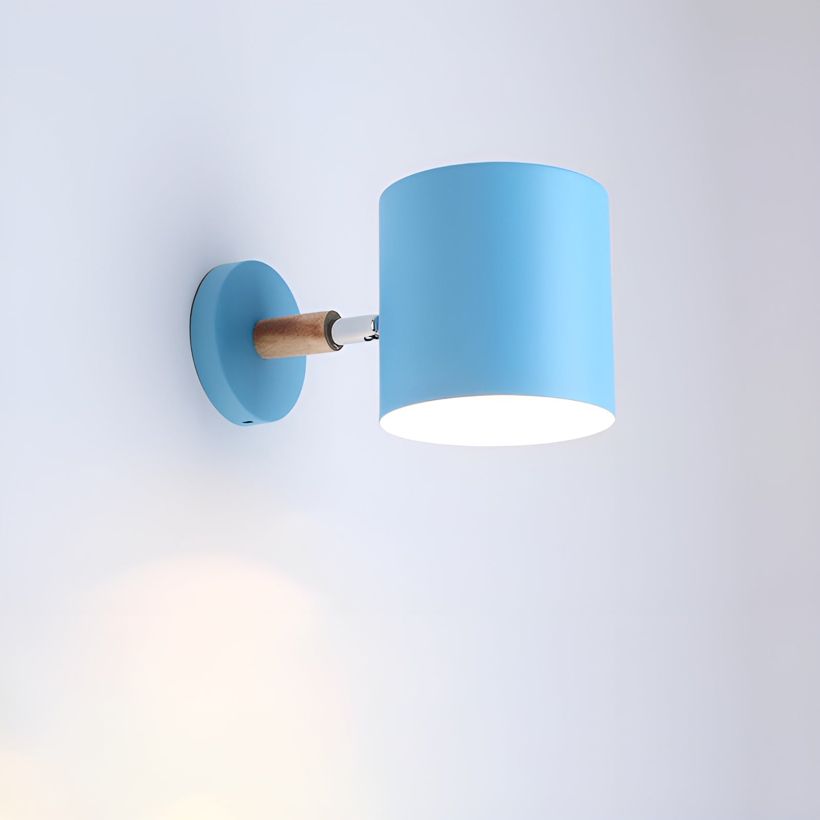 NordicGlow Pastel Adjustable Wall Lamp