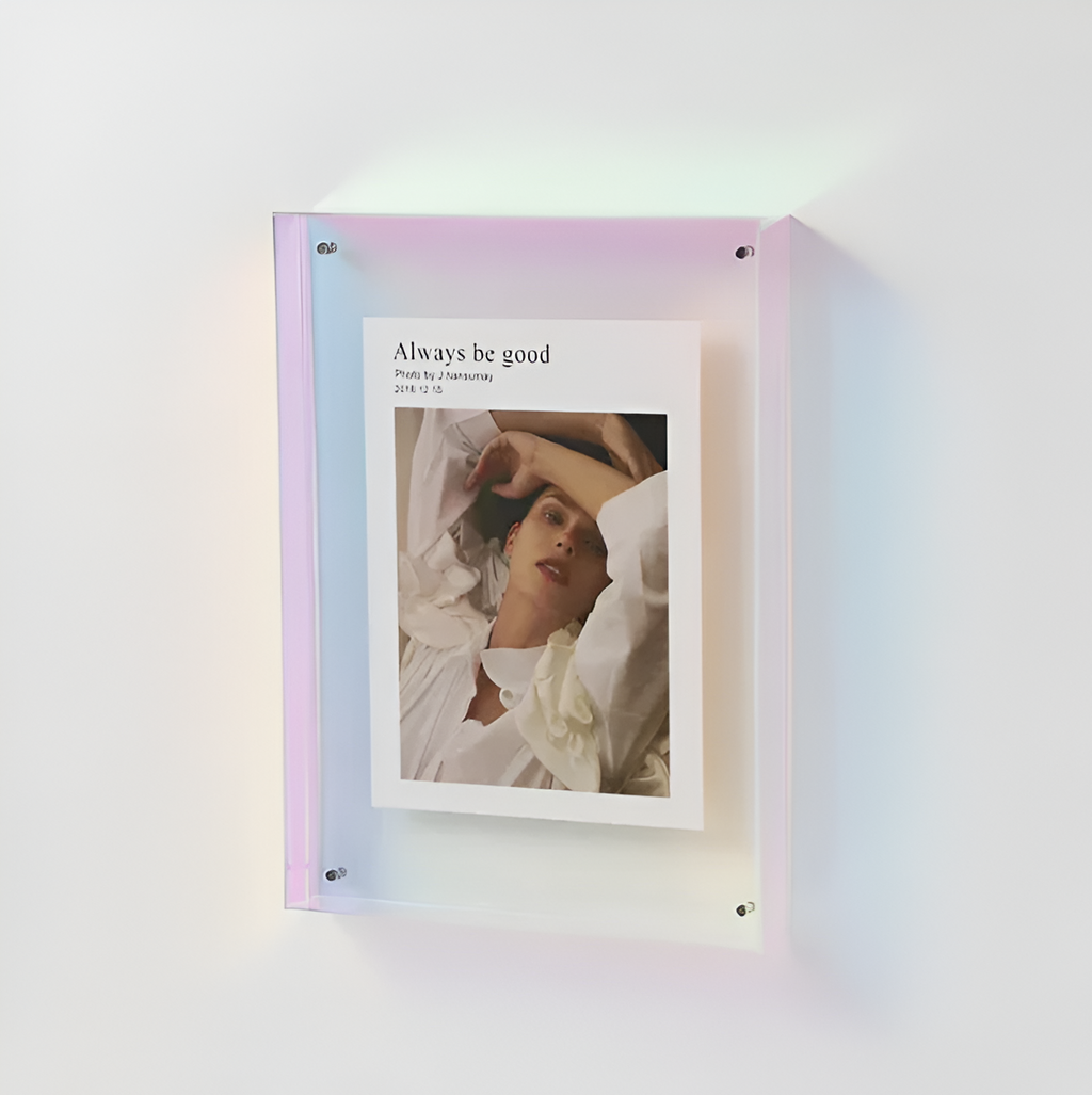 Minimalist Acrylic Photo Frame