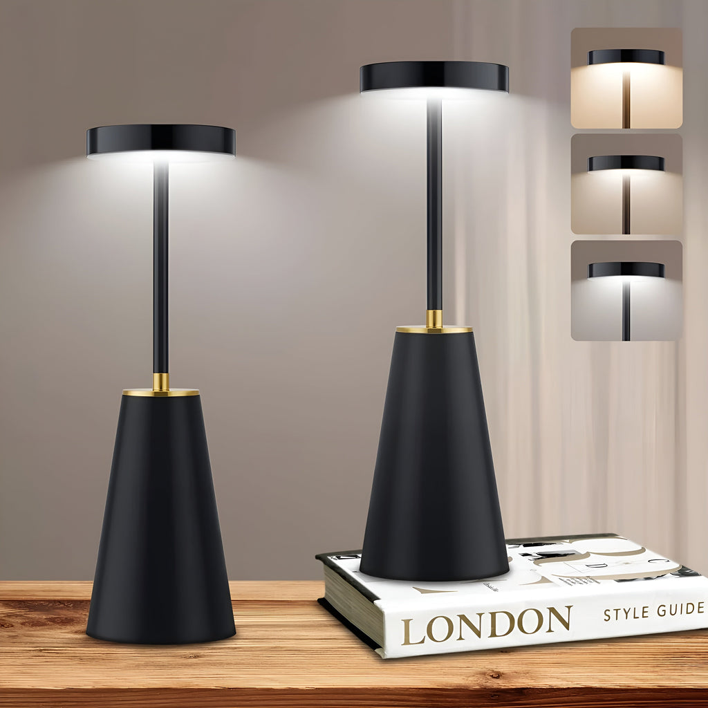 Sleek Wireless Rechargeable Table Lamp