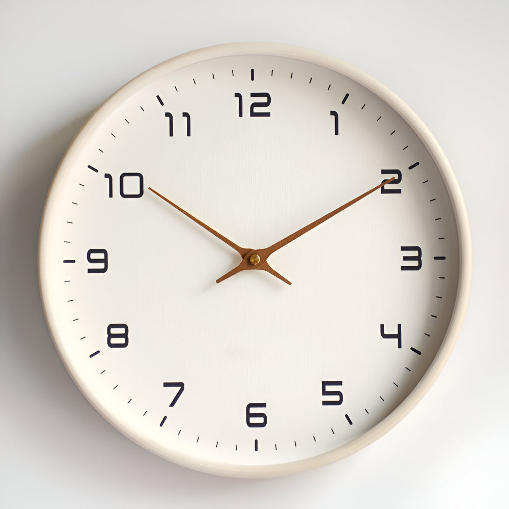 Modern Wooden Silent Wall Clock