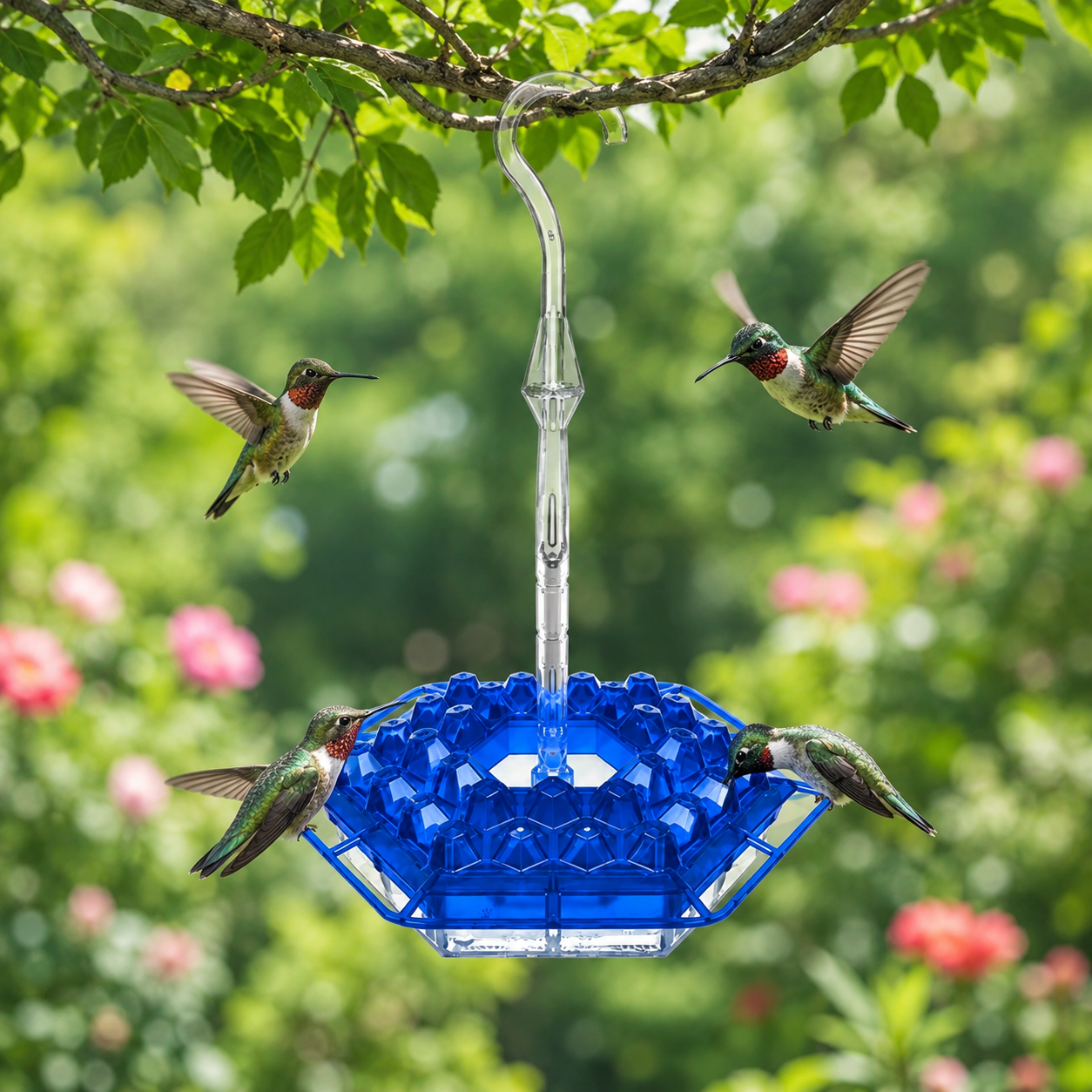 Bee Guard Hummingbird Garden Feeder