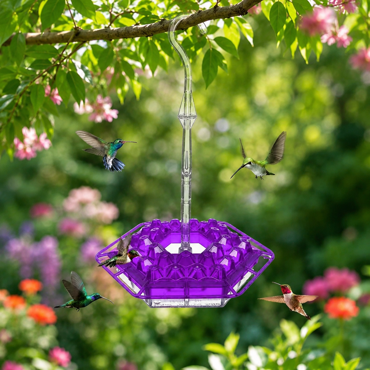 Bee Guard Hummingbird Garden Feeder