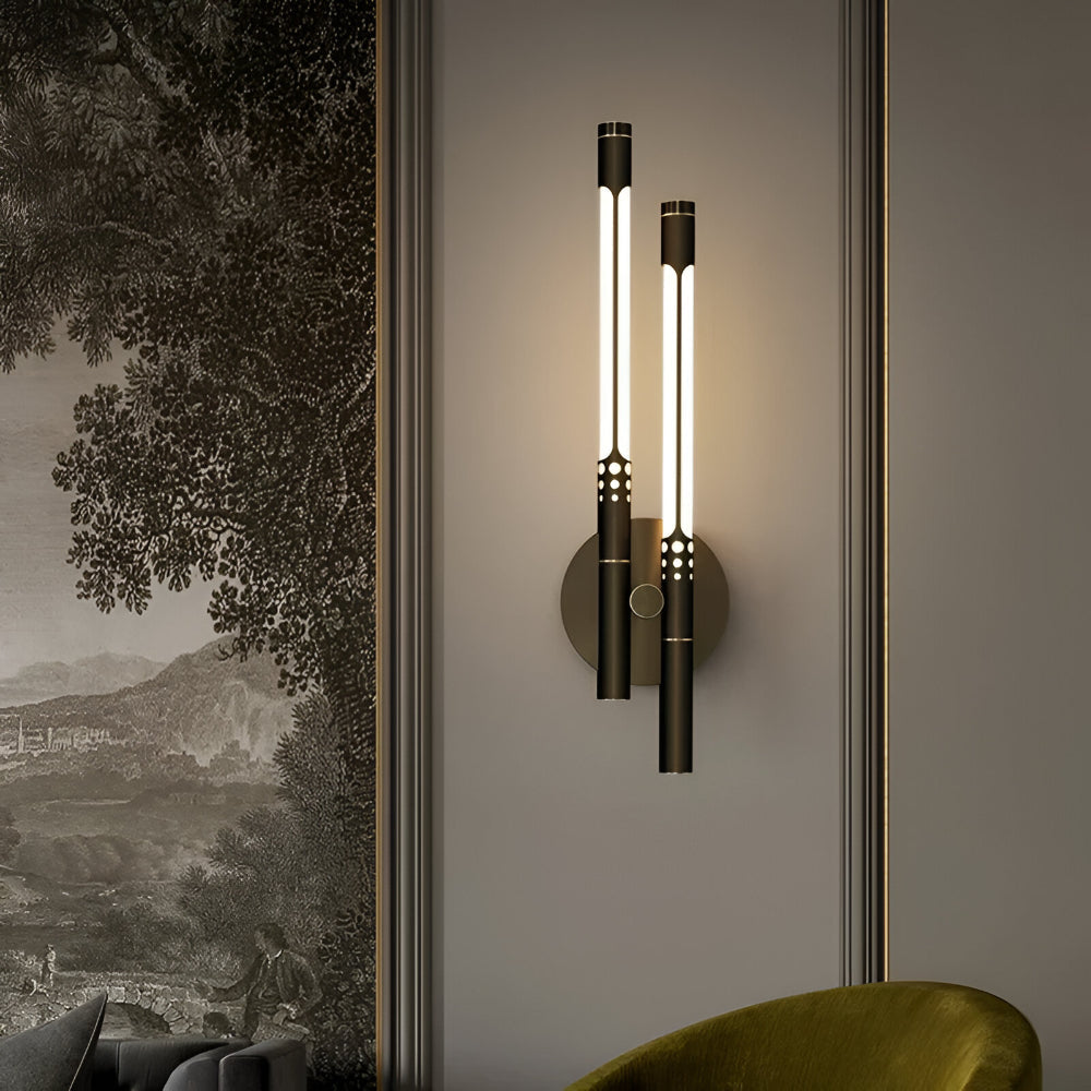 Metal & Acrylic Modern LED Sconce