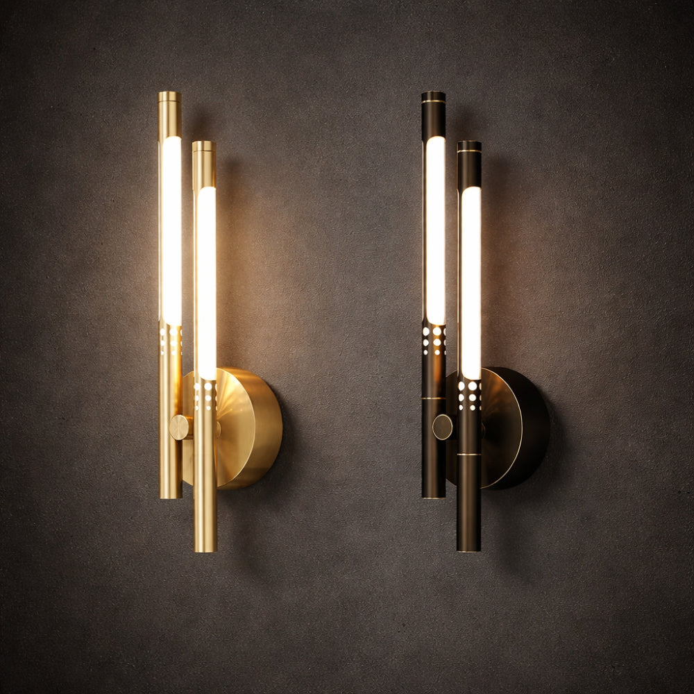 Metal & Acrylic Modern LED Sconce