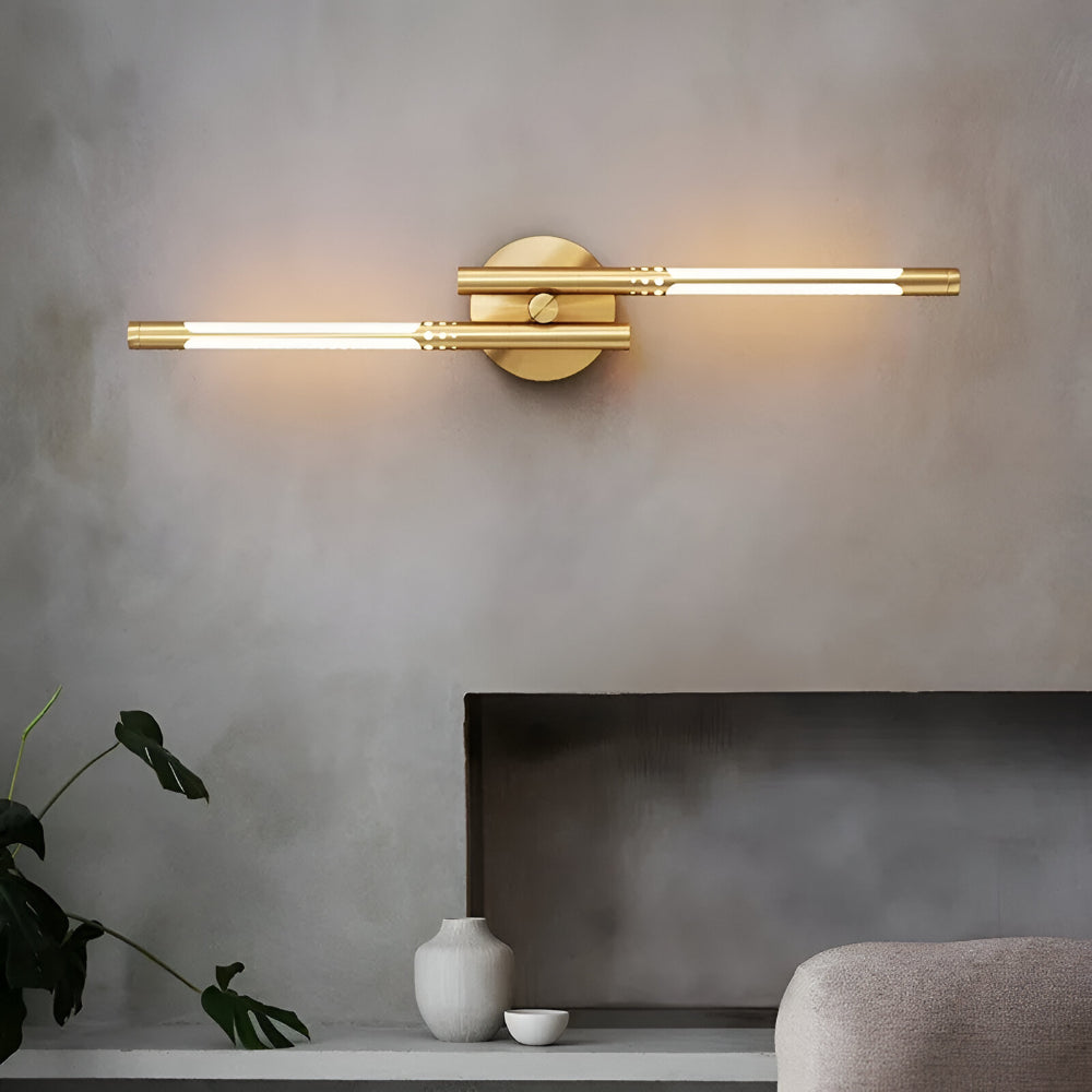 Metal & Acrylic Modern LED Sconce