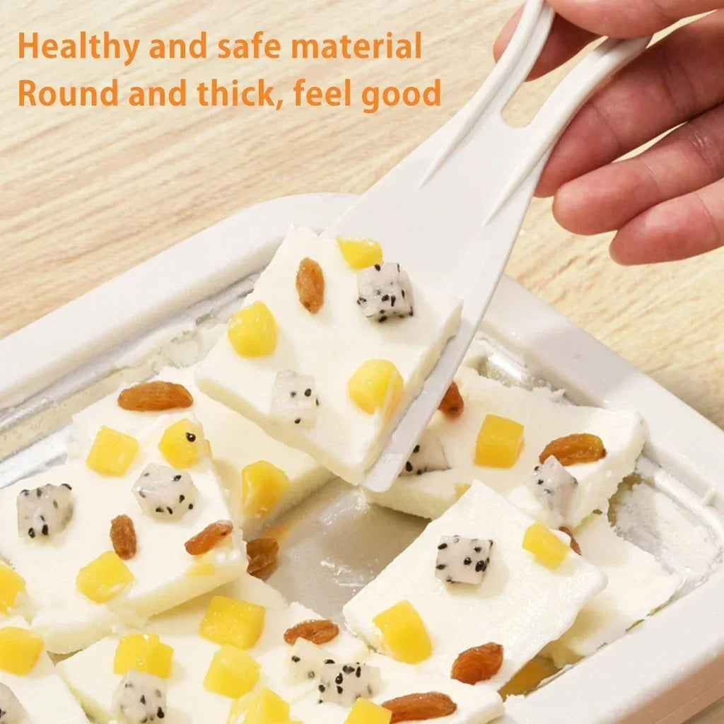 Ice Cream Maker Pan Frozen Dessert Maker Kitchen Gelato Maker - Image 4