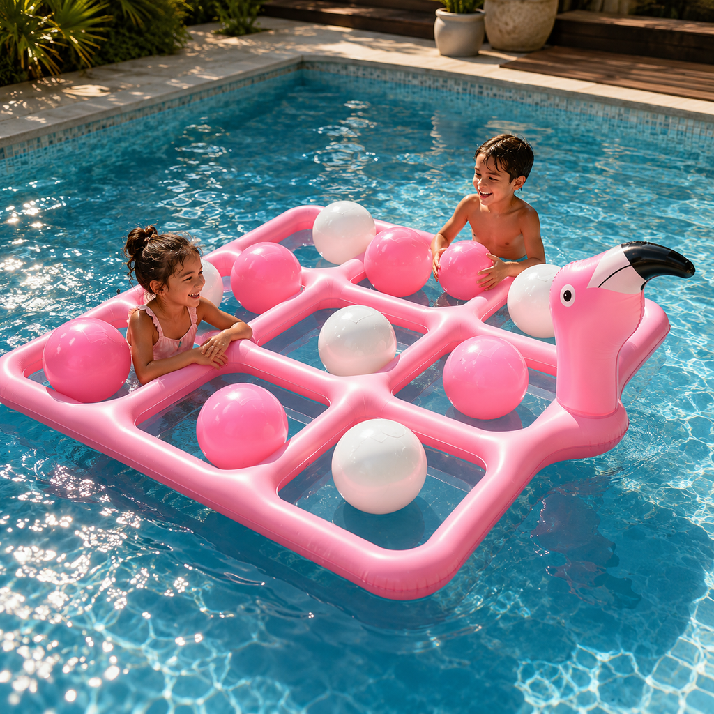 Inflatable Flamingo Pool Float