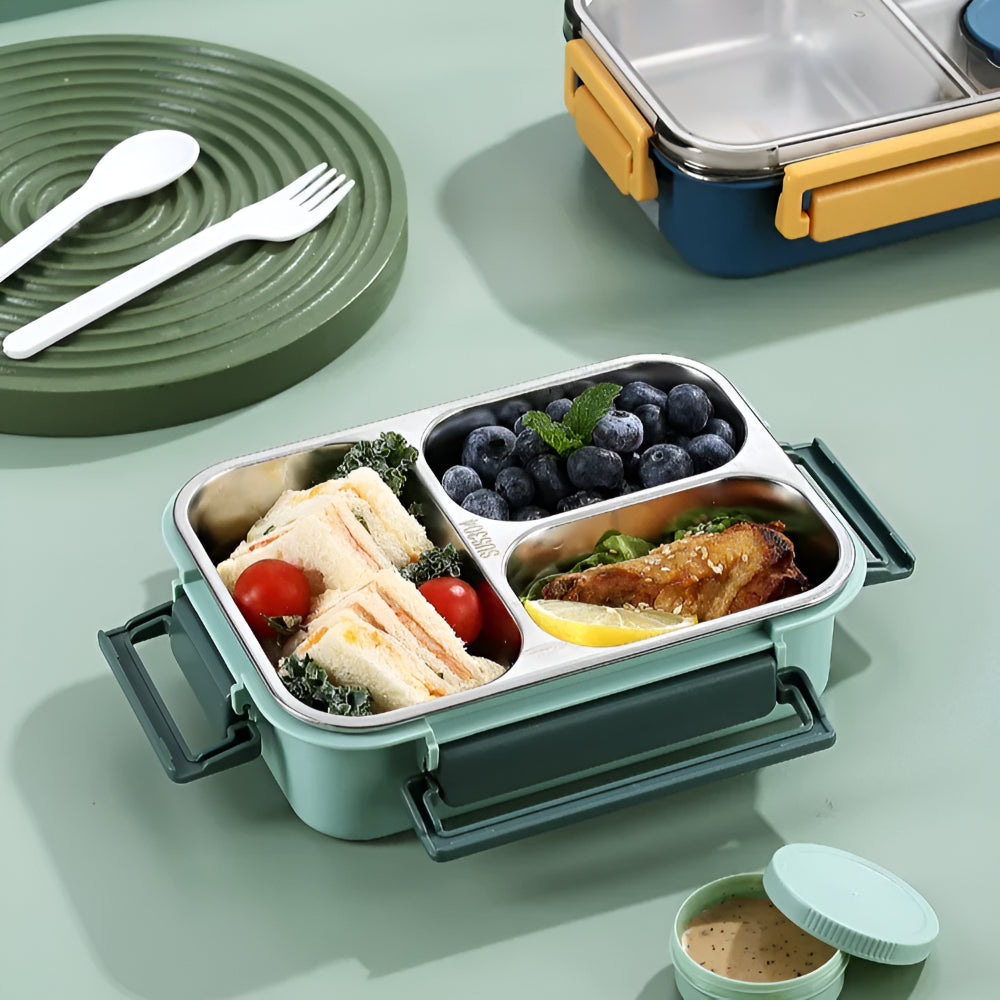 Insulated Lunch Box Stainless Steel Leak-Proof Container for Kids 2